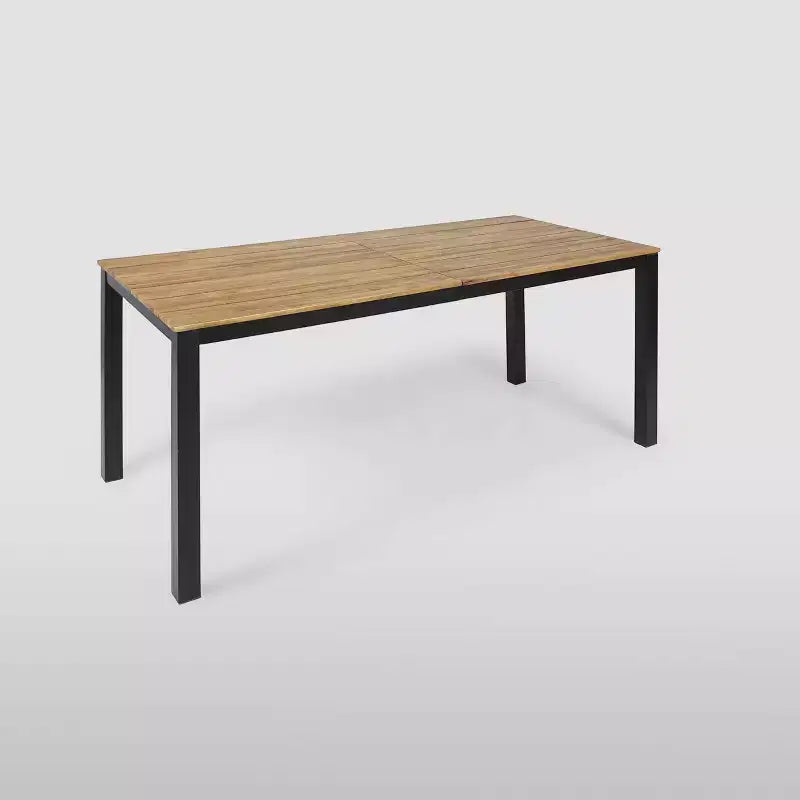 Set da pranzo da esterni in 7 pezzi in legno di acacia Concord Teak - Christopher Knight Home: Resistente alle intemperie, 6 posti
