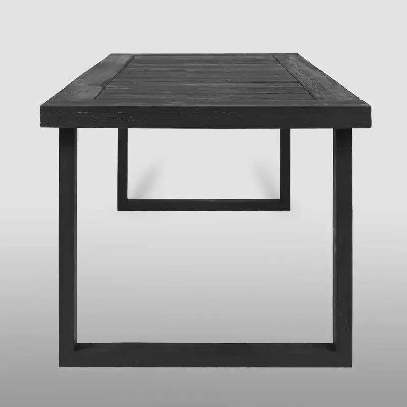 Set da Pranzo Nestor 6 pezzi in Legno di Acacia - Grigio Scuro/Grigio Chiaro - Christopher Knight Home