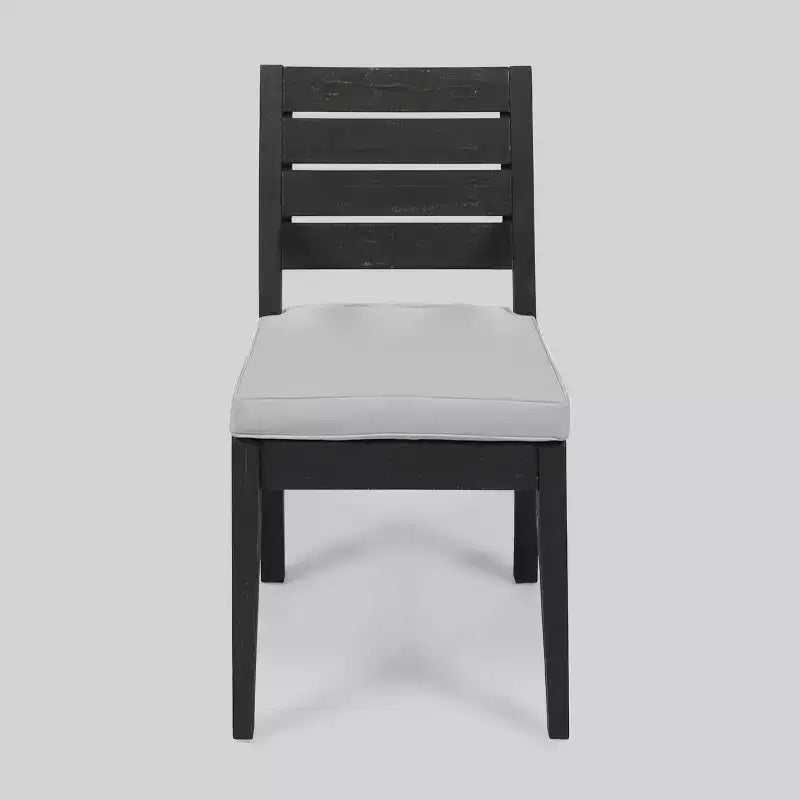 Set da Pranzo Nestor 6 pezzi in Legno di Acacia - Grigio Scuro/Grigio Chiaro - Christopher Knight Home