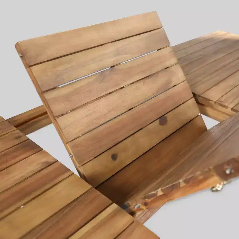Set da pranzo Wilson 7 pezzi in legno di acacia: resistente alle intemperie, tavolo allungabile - Christopher Knight Home