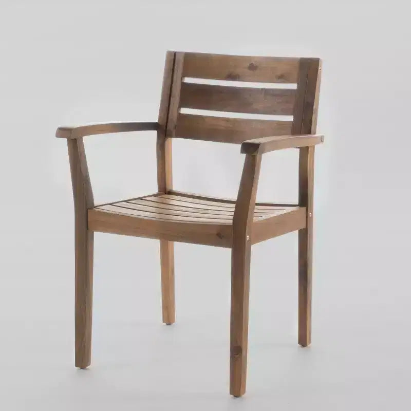 Set da pranzo Wilson 7 pezzi in legno di acacia: resistente alle intemperie, tavolo allungabile - Christopher Knight Home