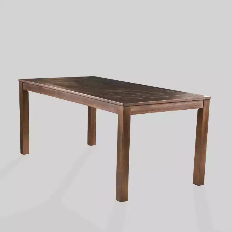 Set da pranzo da esterno Geelong 7 pezzi in legno di acacia e vimini - Marrone - Christopher Knight Home: include cuscini, ferramenta in acciaio zincato