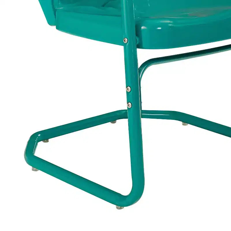 Set da pranzo da esterno Ridgeland 5 pezzi - Turchese - Crosley