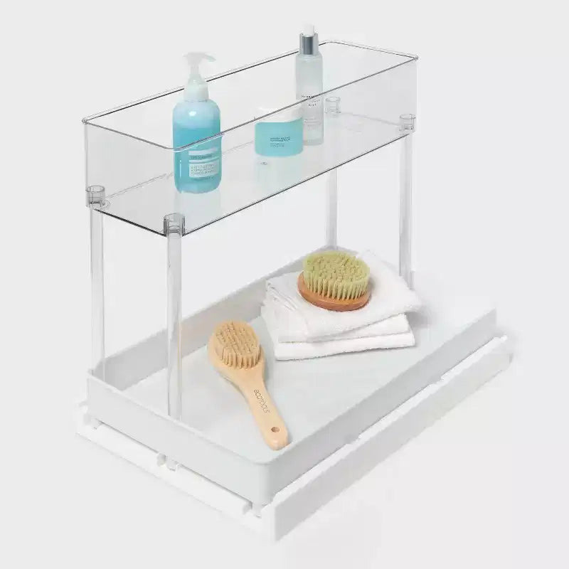 Vassoio scorrevole lungo con contenitore trasparente - ™