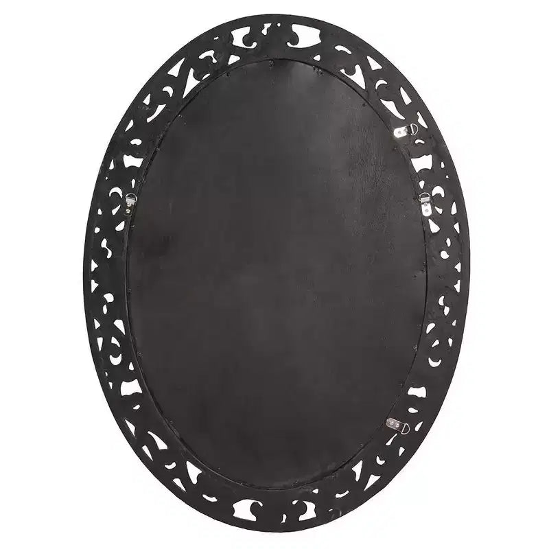 Specchio da parete e d'accento Allure veneziano 48"x14": stile moderno, cornice in vetro, nessun montaggio richiesto