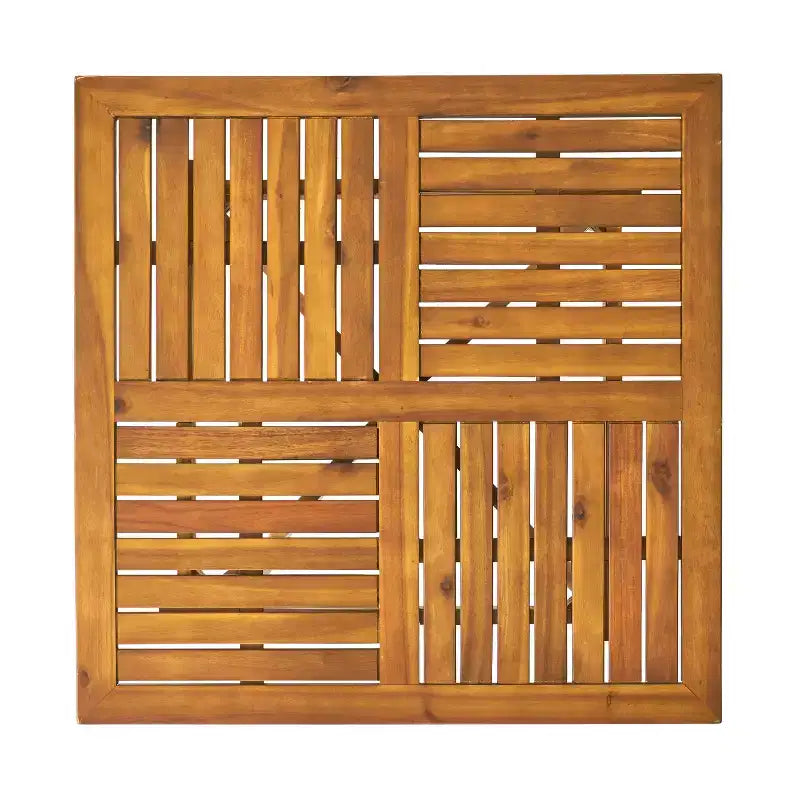 Christopher Knight Home Wren Set da pranzo da esterno 5 pezzi in legno di acacia, teak