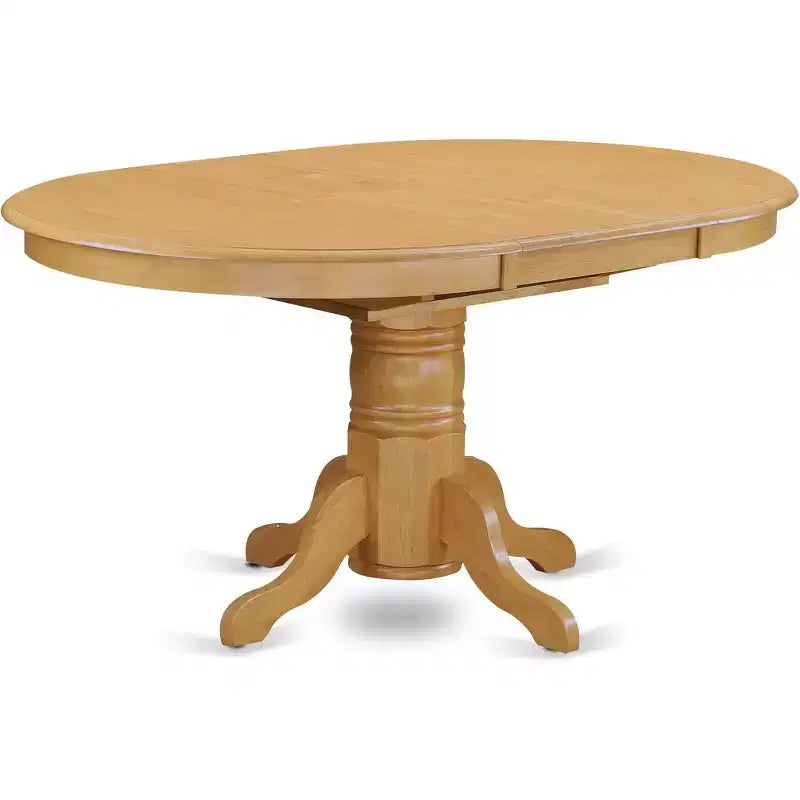 Set Tavolo da Pranzo Ovale HomeStock con 4 Sedie Stile Formale
