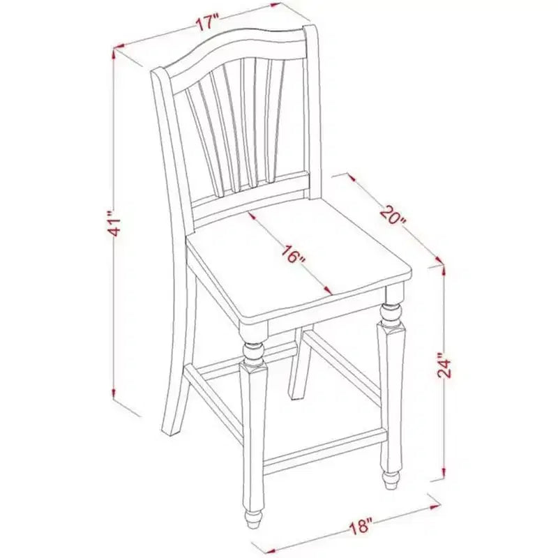 HomeStock Set da pranzo altezza bancone con tavolo a farfalla nero e 8 sedie