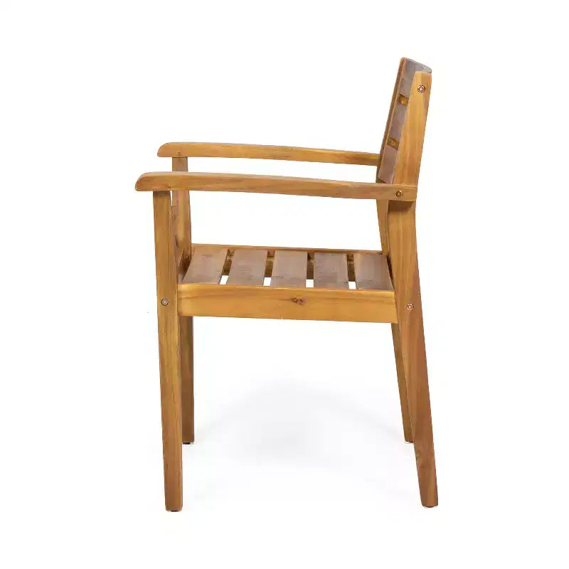 Christopher Knight Home Stamford Set da pranzo espandibile da esterno a 9 pezzi in legno di acacia