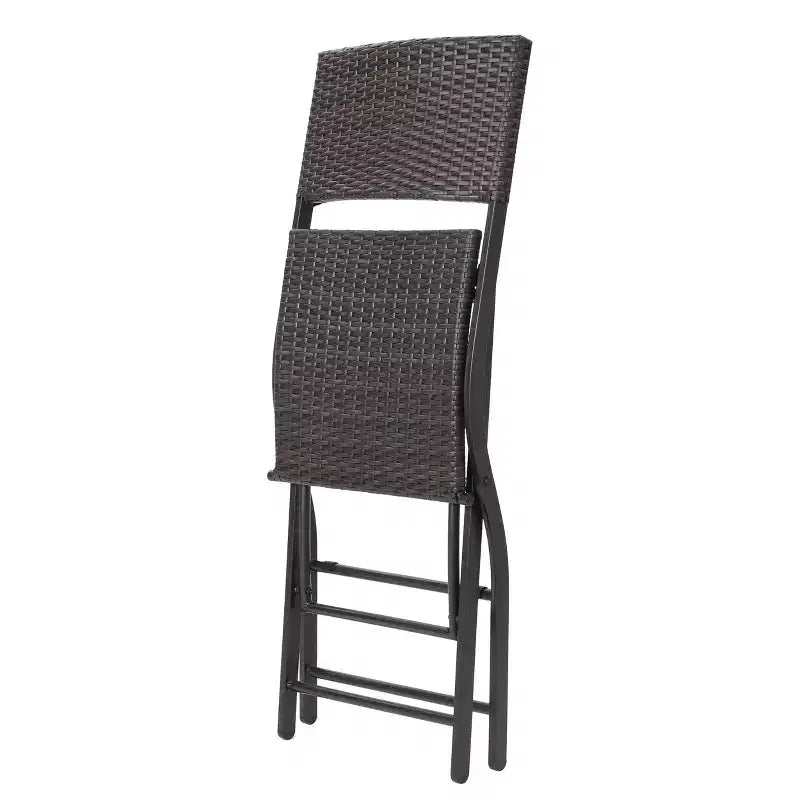 Christopher Knight Home Margarita Set da bar pieghevole da esterno a 5 pezzi in vimini, Multibrown