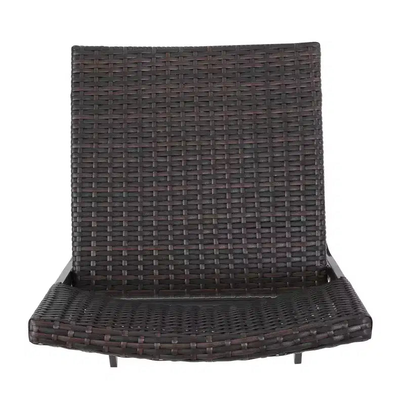 Christopher Knight Home Margarita Set da bar pieghevole da esterno a 5 pezzi in vimini, Multibrown