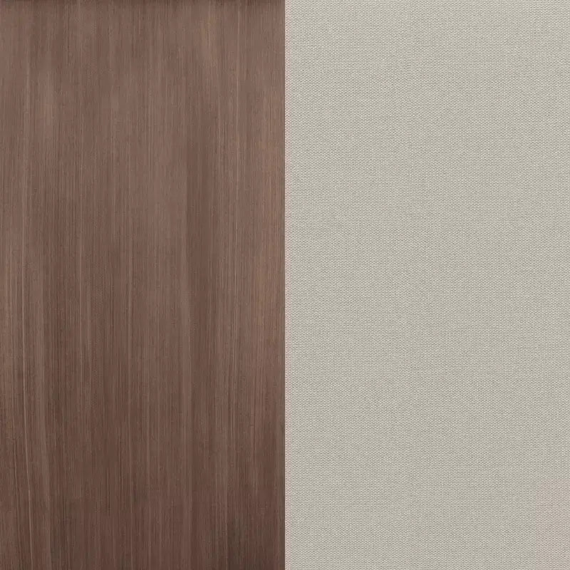 Set da patio Martha Stewart Bedford per interni ed esterni con tavolo da 62 pollici e 6 sedie da pranzo con finitura in alluminio spazzolato effetto legno e cuscino di seduta per tutte le stagioni