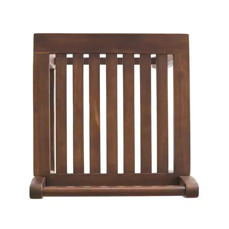 Christopher Knight Home Riviera Set Bar da Esterno a 3 Pezzi in Legno di Acacia, Mogano Scuro