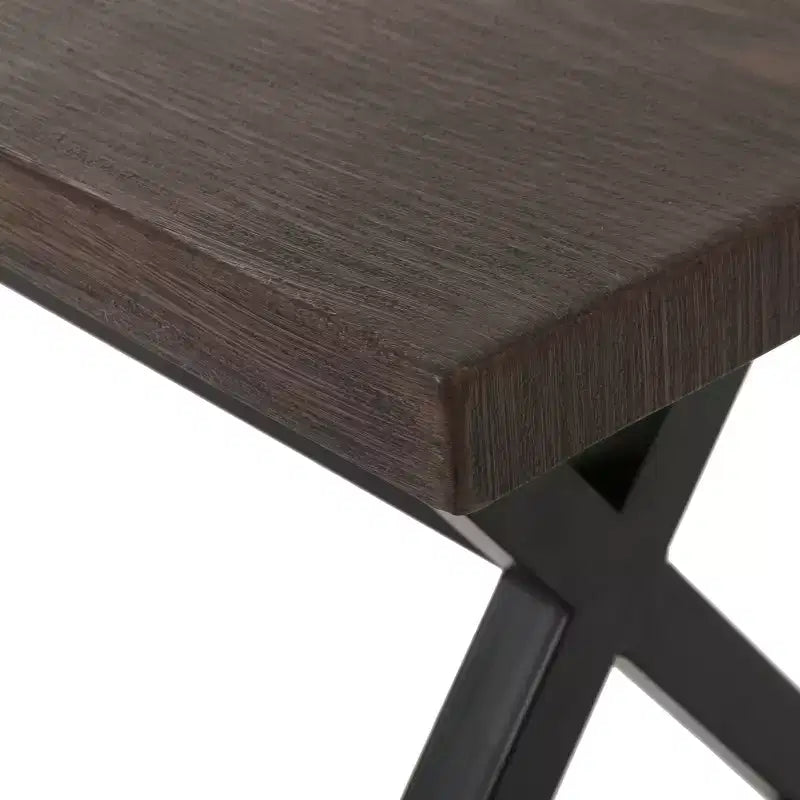 Christopher Knight Home Aisha Set da pranzo da 6 pezzi per esterni in vimini e alluminio con panca