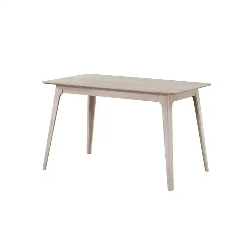 New Classic Furniture, Set da pranzo da bancone Oscar 7 pezzi in legno di frassino bianco