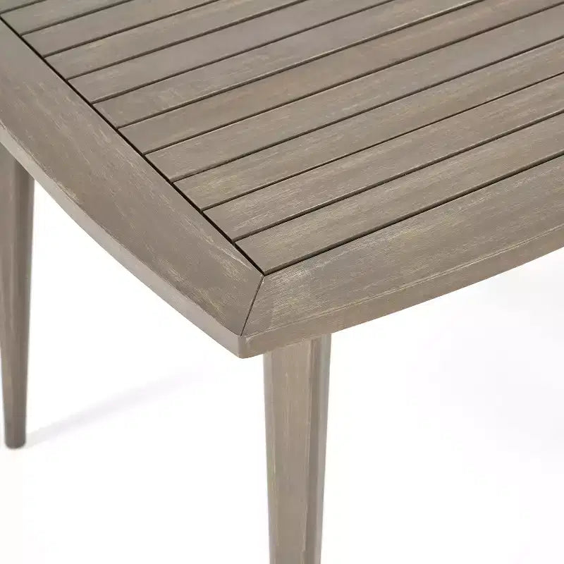 Christopher Knight Home Laussat Set da pranzo da esterno 5 pezzi in legno di acacia con cuscini
