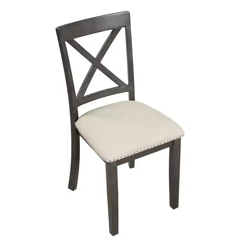Set da pranzo Whisen 5 pezzi con 4 sedie