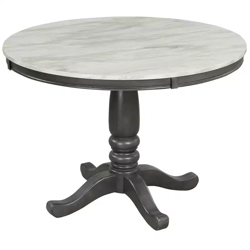 Set da pranzo Whisen 5 pezzi con 4 sedie