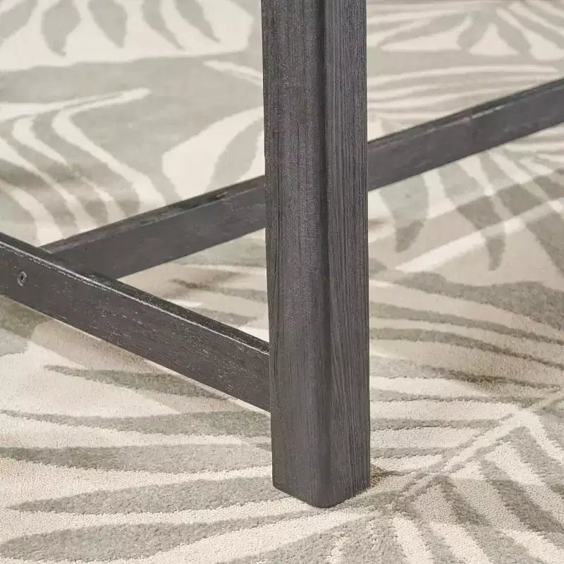 Christopher Knight Home Reynard, set da pranzo da 7 pezzi in legno di acacia da esterno con sedie con schienale in corda