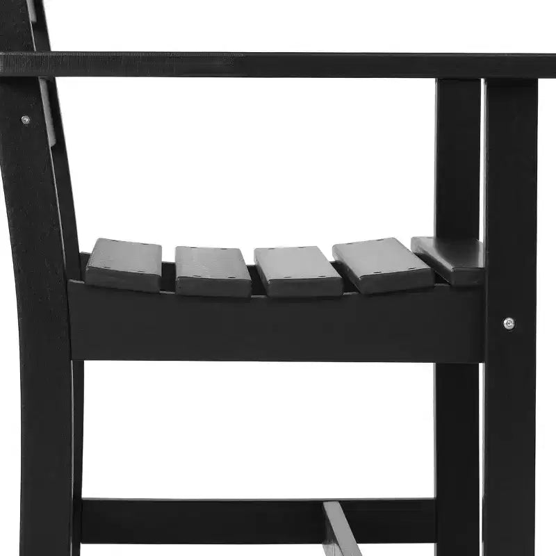 WestinTrends Ashore Set da pranzo da esterno in 6 pezzi in HDPE con panca