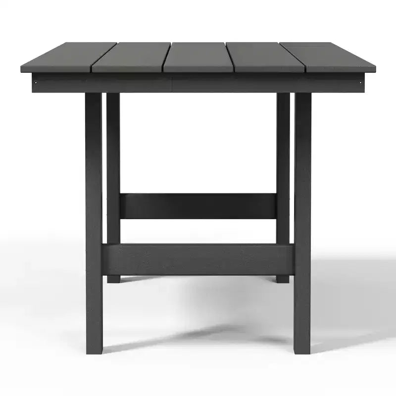 WestinTrends Ashore Set da pranzo da esterno in 6 pezzi in HDPE con panca