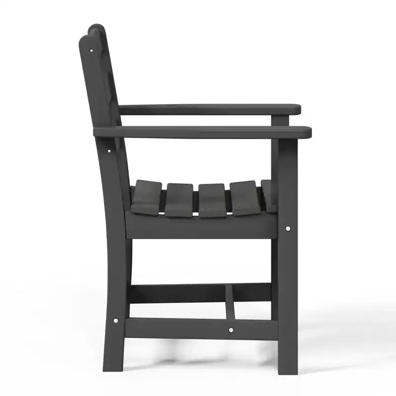WestinTrends Ashore Set da pranzo da esterno in 6 pezzi in HDPE con panca