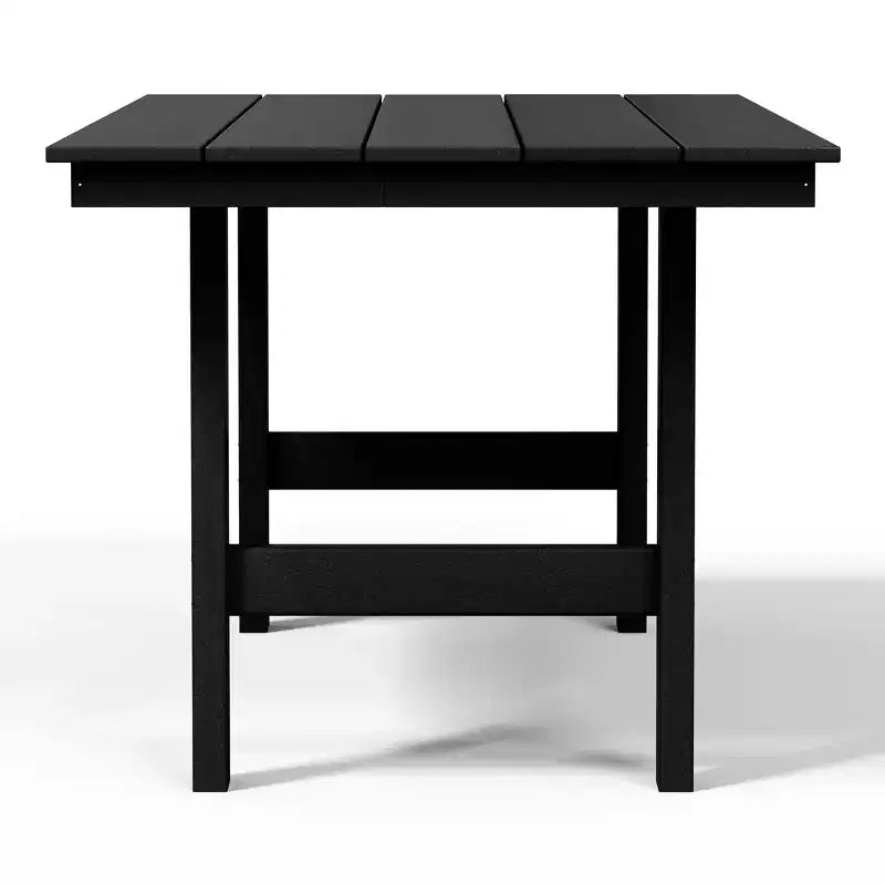 WestinTrends Ashore Set da pranzo da esterno in 6 pezzi in HDPE con panca