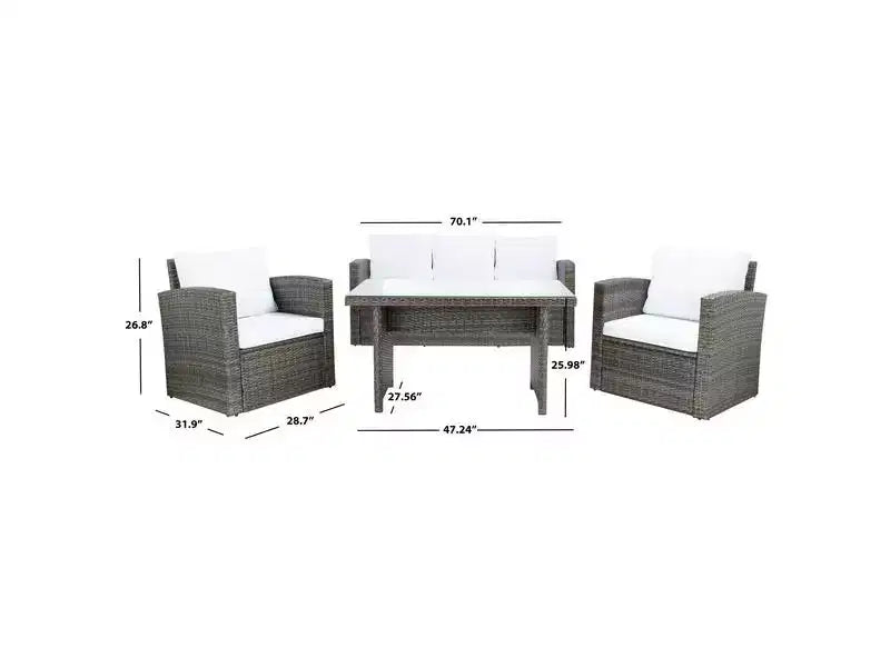 Set da pranzo Nyra - Interni/Esterni - PAT7700 - Safavieh