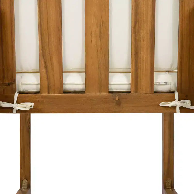 ModernLuxe Set da Pranzo per Esterni da 5 Pezzi, Mobili da Giardino con 4 Poltrone e 1 Tavolo per Giardino, Balcone, Cortile, Telaio in Legno di Acacia, Beige+Naturale