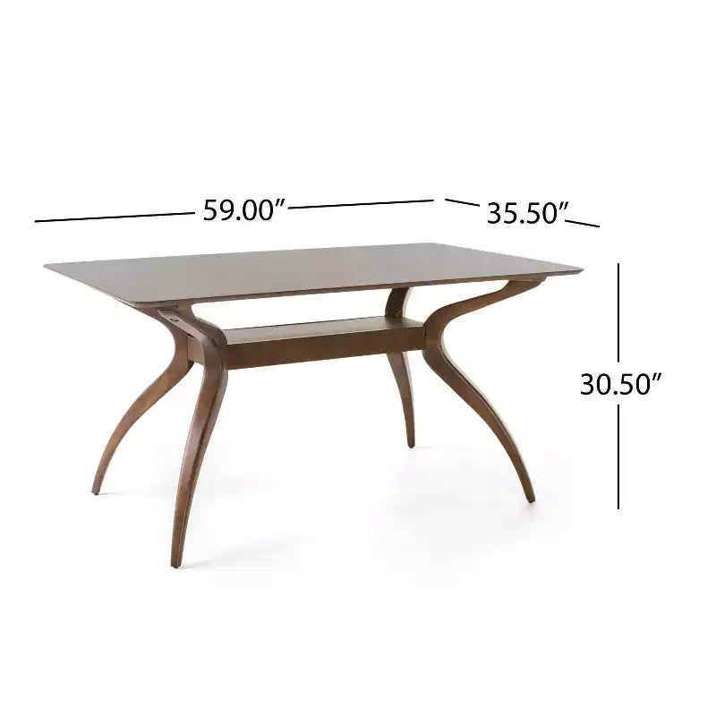 Christopher Knight Home Brevard, set da pranzo di 5 pezzi, in tessuto imbottito, stile moderno di metà secolo