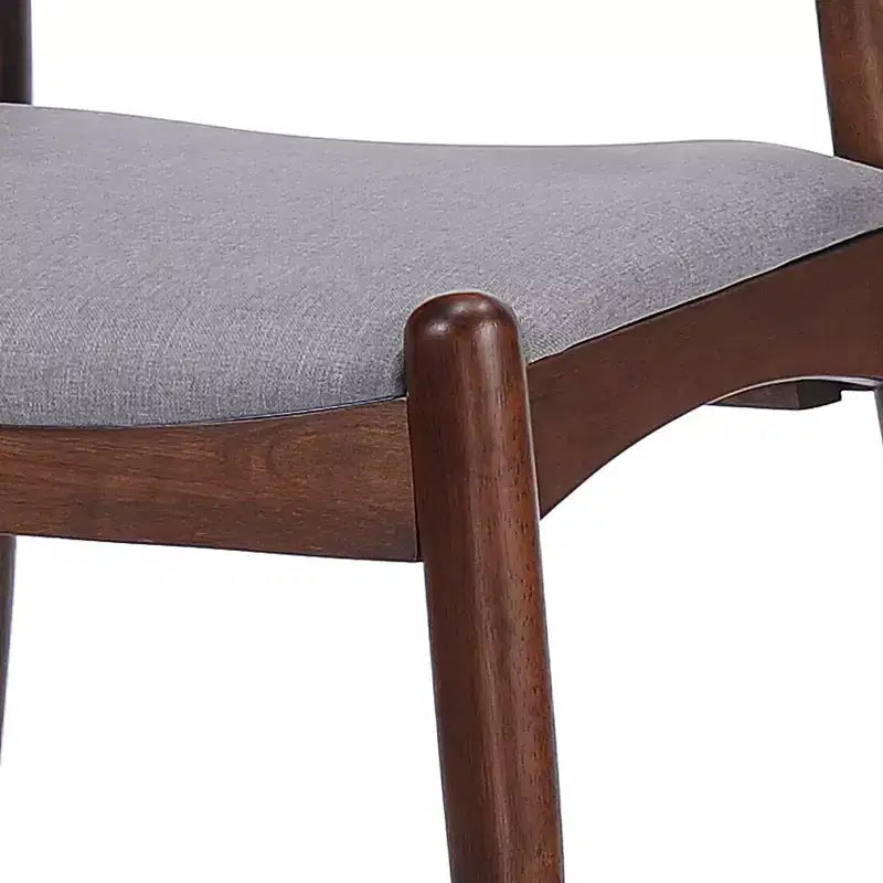 Christopher Knight Home Francie Set da Pranzo 5 Pezzi Moderno Metà Secolo Rivestito in Tessuto