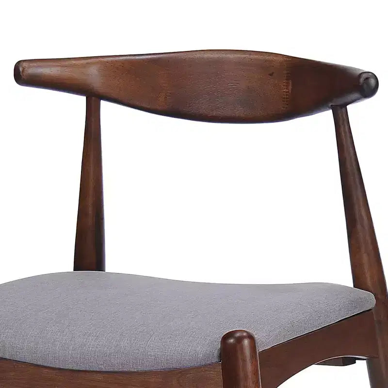 Christopher Knight Home Francie Set da Pranzo 5 Pezzi Moderno Metà Secolo Rivestito in Tessuto