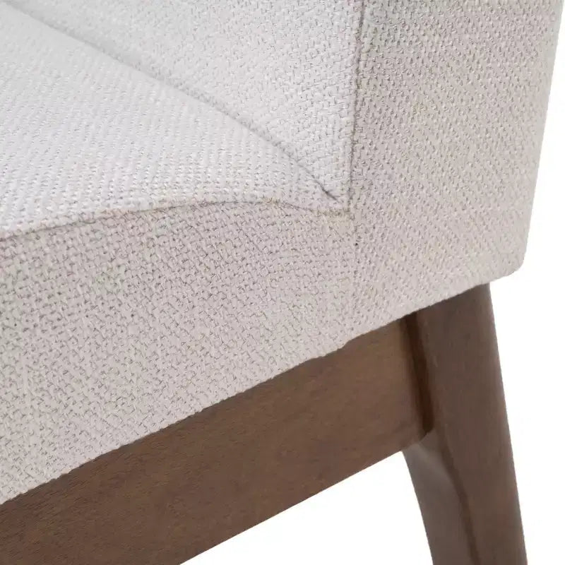 Set da pranzo 5 pezzi in tessuto imbottito Kwame Mid Century Modern Christopher Knight Home