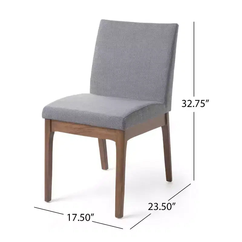 Set da pranzo 5 pezzi in tessuto imbottito Kwame Mid Century Modern Christopher Knight Home