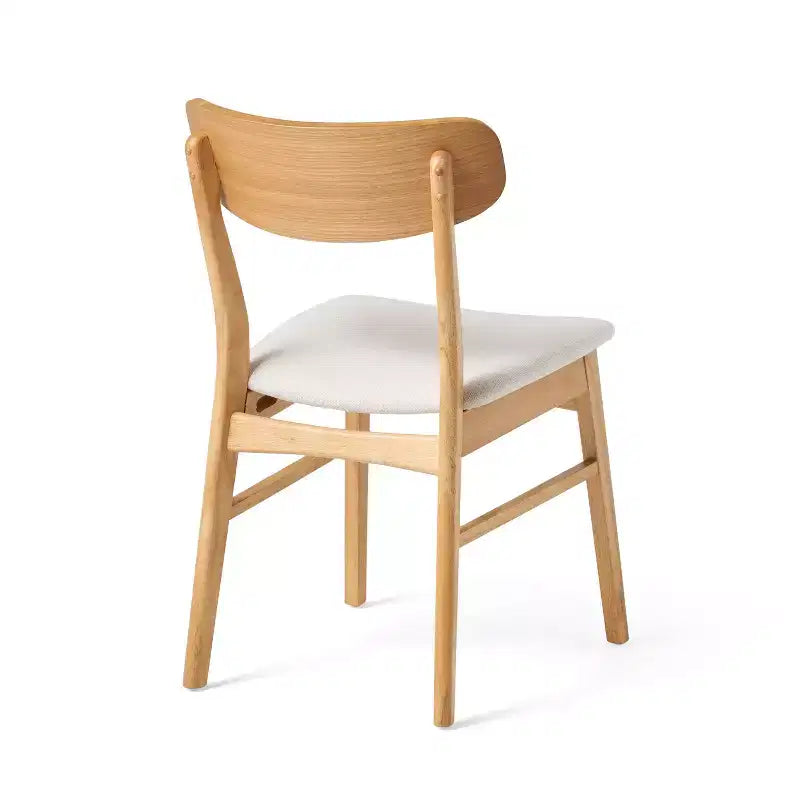 Set da pranzo Christopher Knight Home Fausett, 5 pezzi, in legno e tessuto imbottito, stile moderno di metà secolo