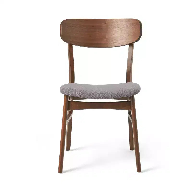 Set da pranzo Christopher Knight Home Fausett, 5 pezzi, in legno e tessuto imbottito, stile moderno di metà secolo