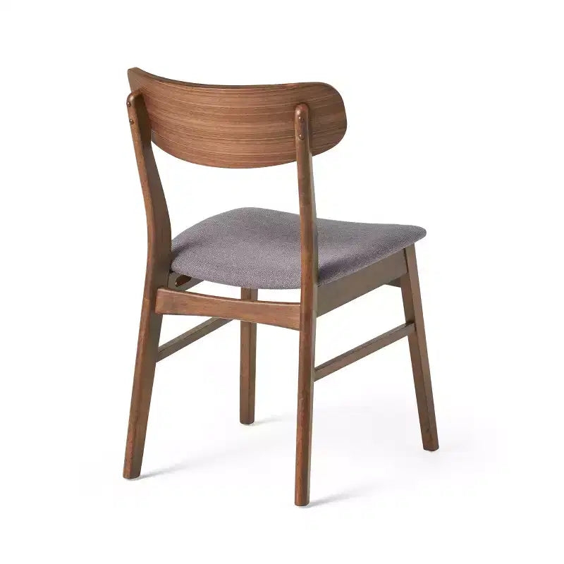 Set da pranzo Christopher Knight Home Fausett, 5 pezzi, in legno e tessuto imbottito, stile moderno di metà secolo