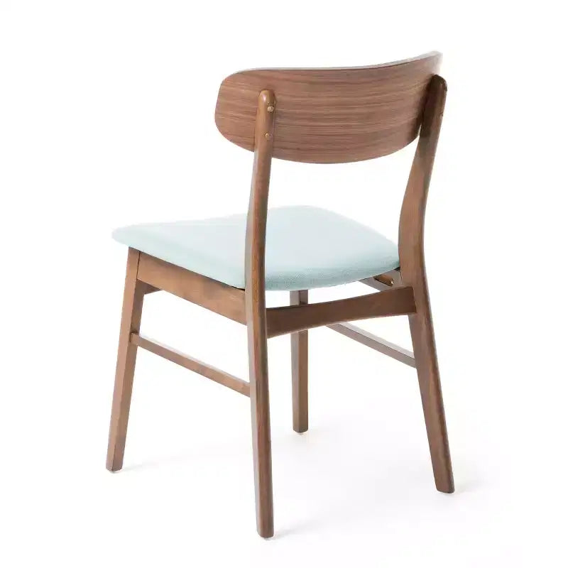 Set da pranzo Christopher Knight Home Fausett, 5 pezzi, in legno e tessuto imbottito, stile moderno di metà secolo