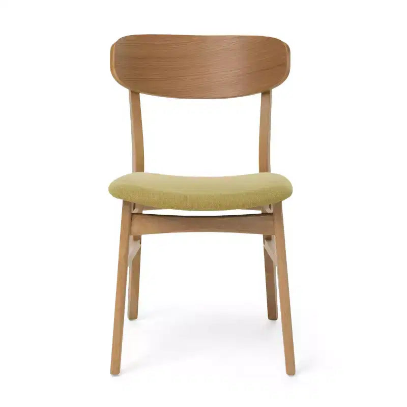 Set da pranzo Christopher Knight Home Fausett, 5 pezzi, in legno e tessuto imbottito, stile moderno di metà secolo