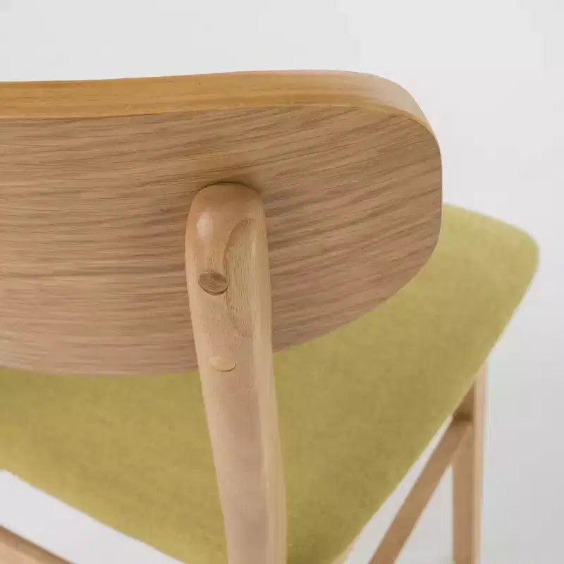 Set da pranzo Christopher Knight Home Fausett, 5 pezzi, in legno e tessuto imbottito, stile moderno di metà secolo