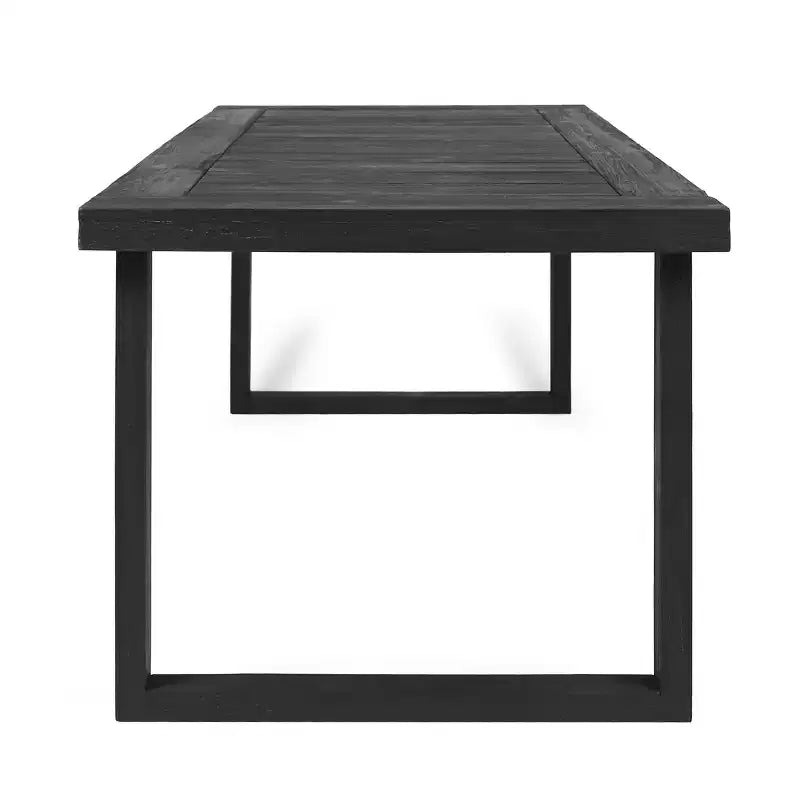 Christopher Knight Home Moralis Set da Pranzo da Esterno a 7 Pezzi in Legno di Acacia e Vimini con Cuscino
