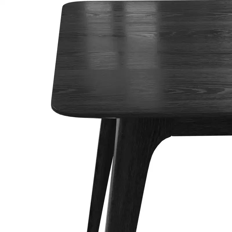 Christopher Knight Home Jinna Set da Pranzo Mid-Century Modern 5 Pezzi in Legno di Gomma con Sedie Imbottite