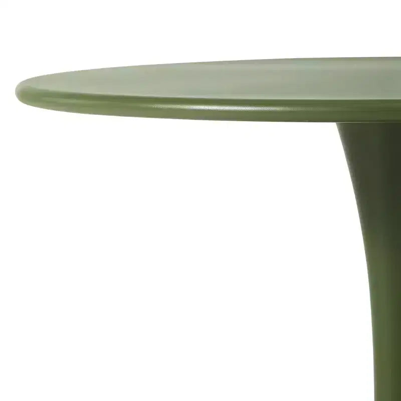 WestinTrends Playa Set Tavolo da Pranzo da 5 Pezzi per Interni ed Esterni in Metallo con Sedie da Giardino Impilabili in Plastica con Braccioli