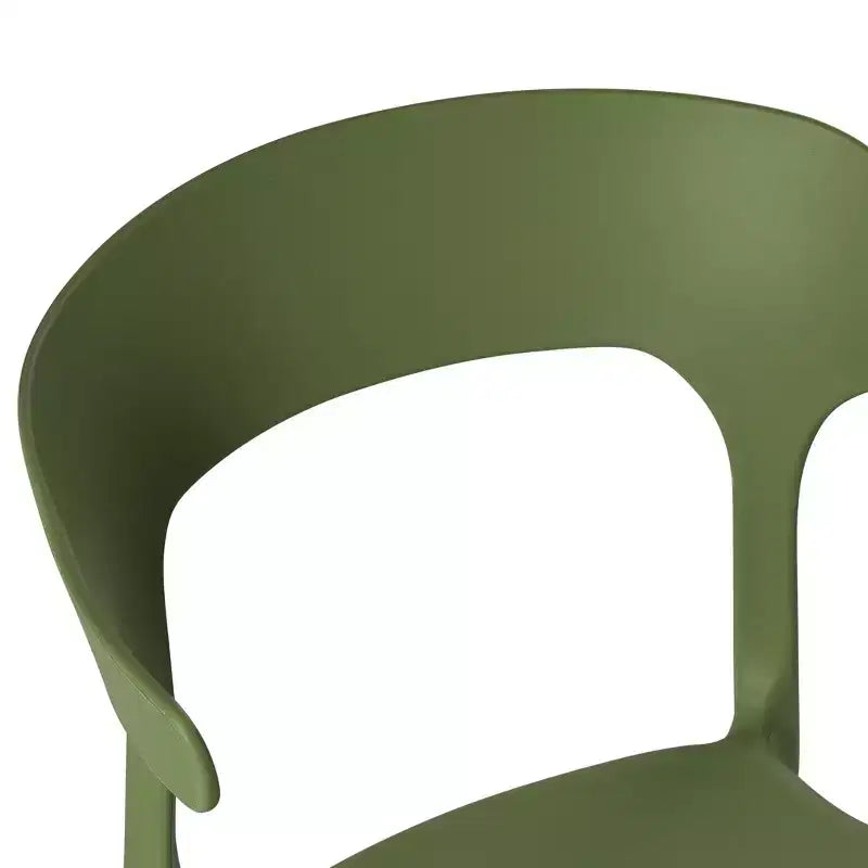 WestinTrends Playa Set Tavolo da Pranzo da Esterno in Metallo a 5 Pezzi con Sedie da Giardino Impilabili