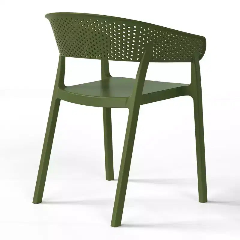 WestinTrends Playa, set da pranzo da esterni a 5 pezzi, con tavolo quadrato e sedie impilabili.