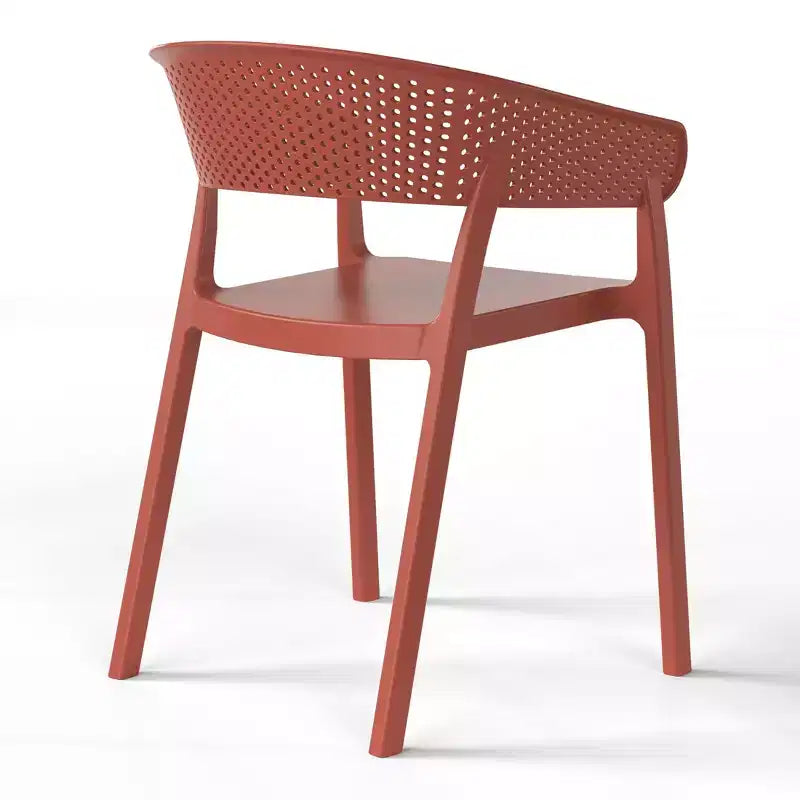 WestinTrends Playa, set da pranzo da esterni a 5 pezzi, con tavolo quadrato e sedie impilabili.