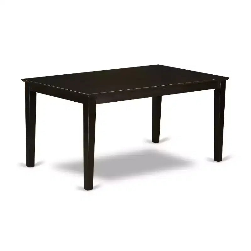 HomeStock Belmont - Set da pranzo, tavolo e sedie da cucina, colore: cappuccino