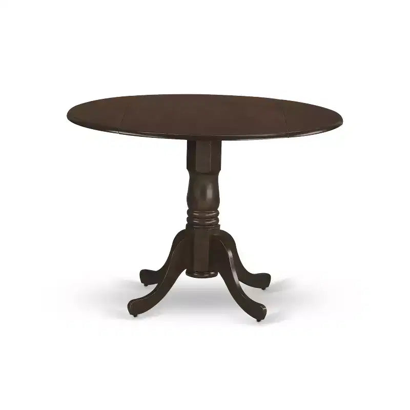 Set da Pranzo con Tavolo ad Angolo per Cucina Belmont HomeStock, Espresso