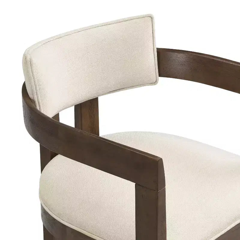 Christopher Knight Home Evangeline Set da pranzo contemporaneo di 7 pezzi in legno di Hevea, imbottito, con tavolo rettangolare di grandi dimensioni