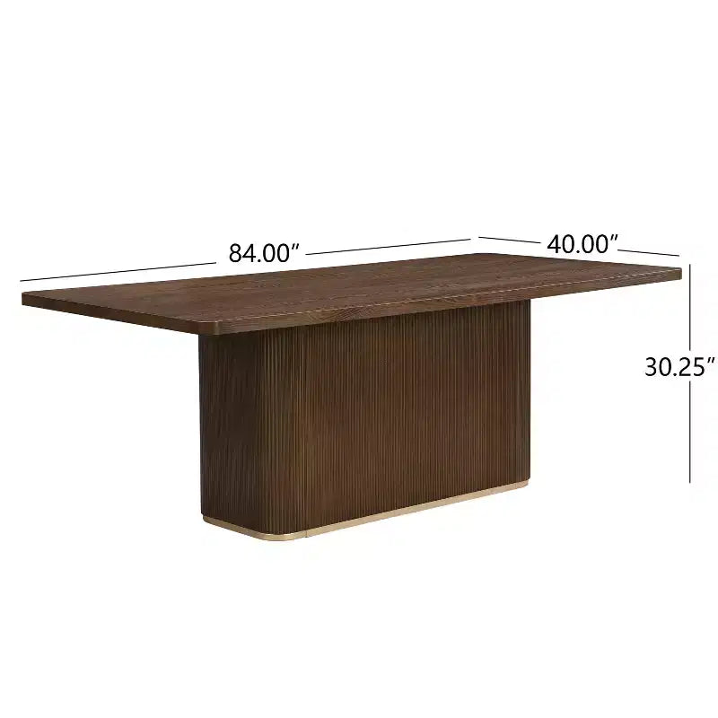 Christopher Knight Home Evangeline Set da pranzo contemporaneo di 7 pezzi in legno di Hevea, imbottito, con tavolo rettangolare di grandi dimensioni